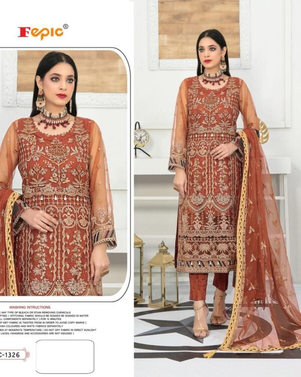 Fepic Rosemeen C 1326- Designer Party Wear Indian Dresses