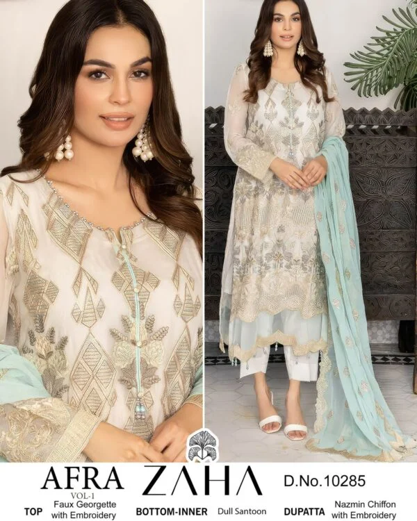 Elegant Party Wear Dresses for Women - ZAHA AFRA-VOL-1