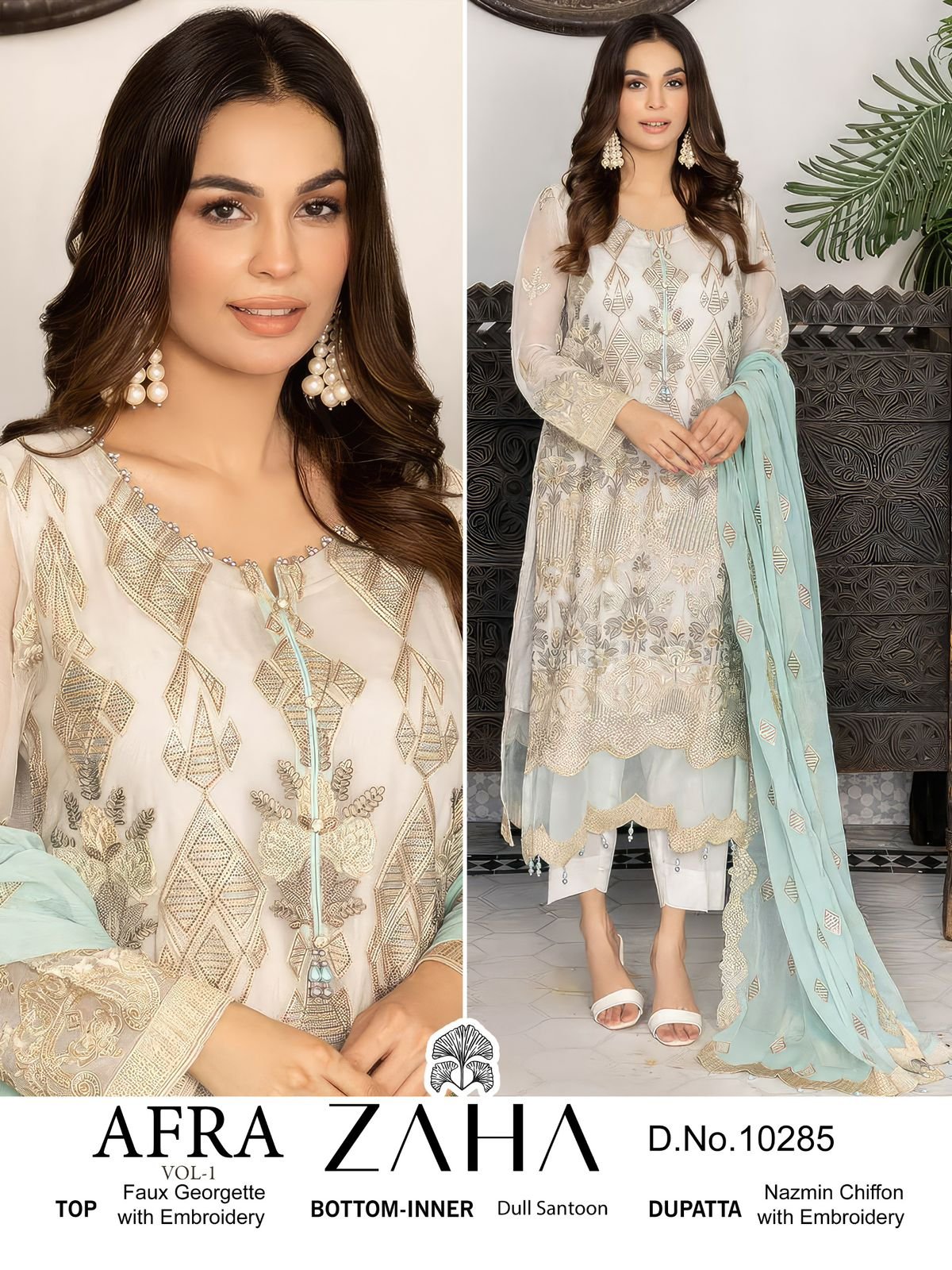 Exclusive Elegant Party Wear Dresses for Women – ZAHA AFRA-VOL-1