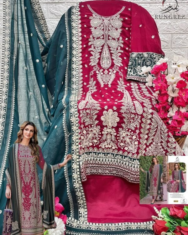 designer party wear indian dresses: Super Hit Design 5021 by Rungrez