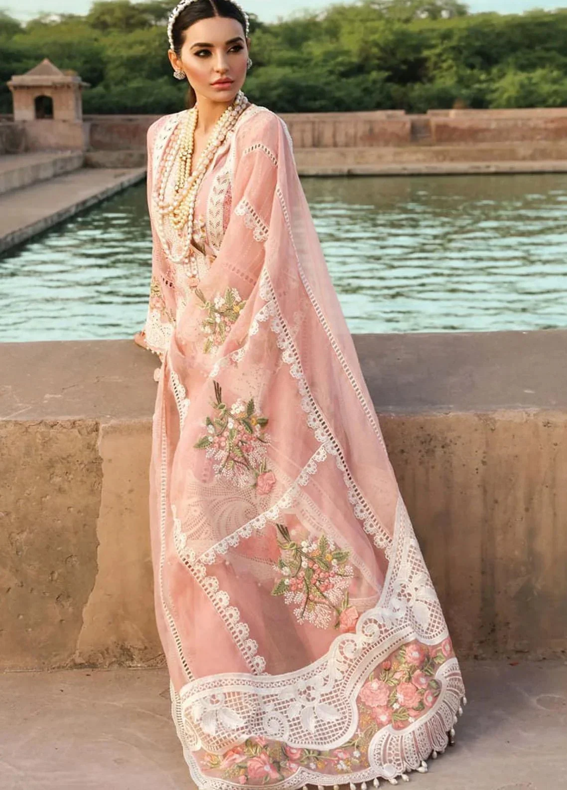 Lawn Cotton Pakistani Style Salwar Suit