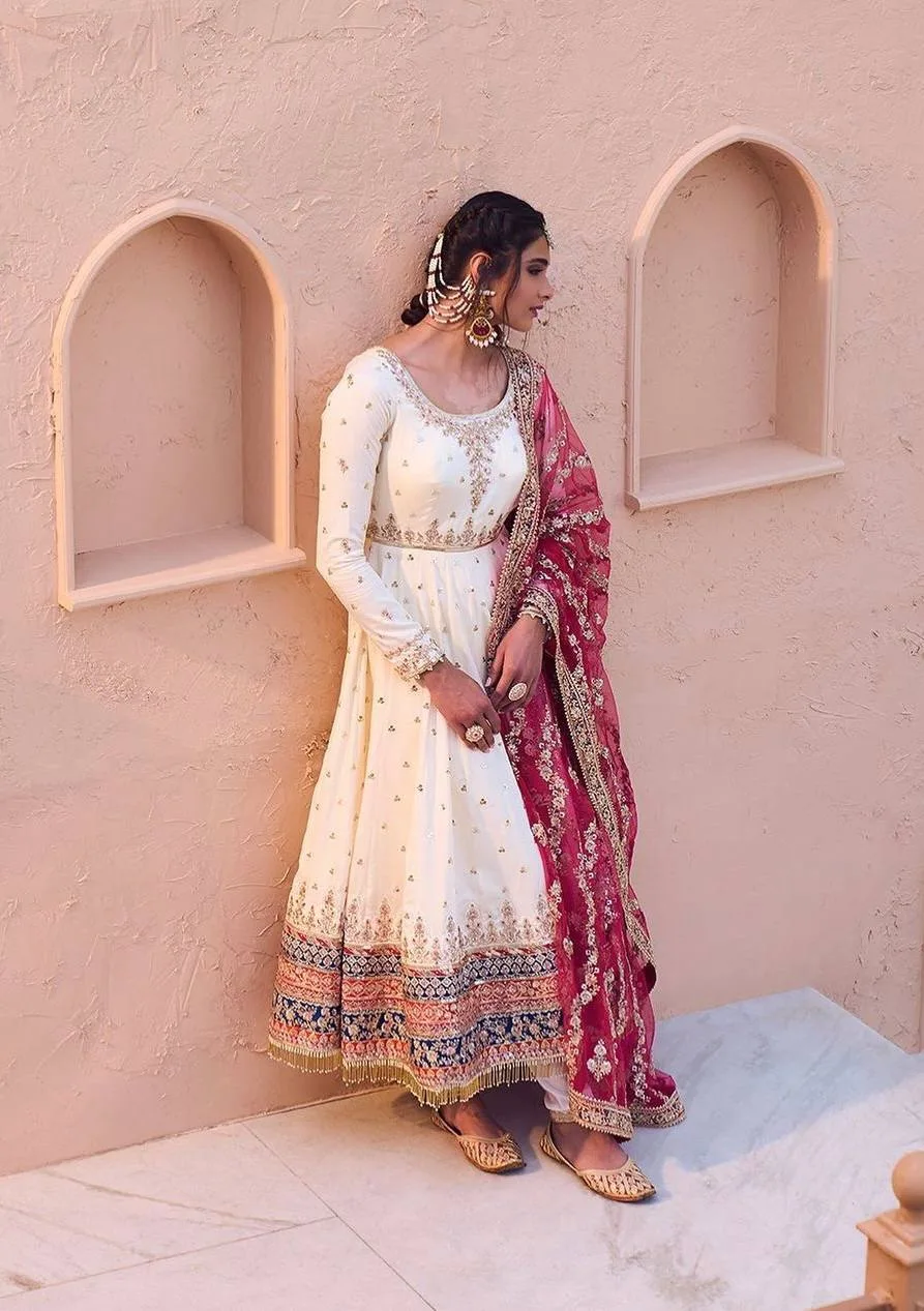 Designer Anarkali Gown Suit Set for Women
