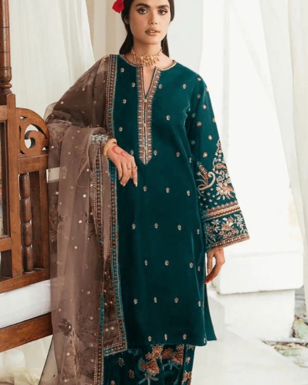 Green Salwar Suit For Karva Chauth