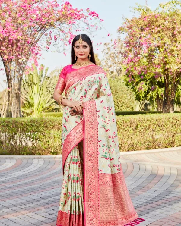 Green Kanjivaram Silk Saree Online India