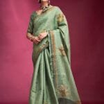 Tusser Silk Saree For Women