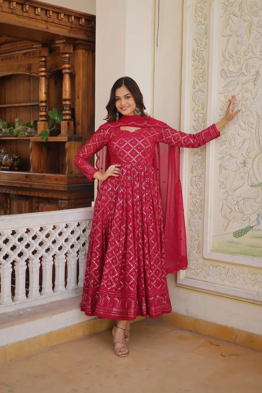 Red Gown For Women