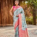 kanjivaram silk saree for women