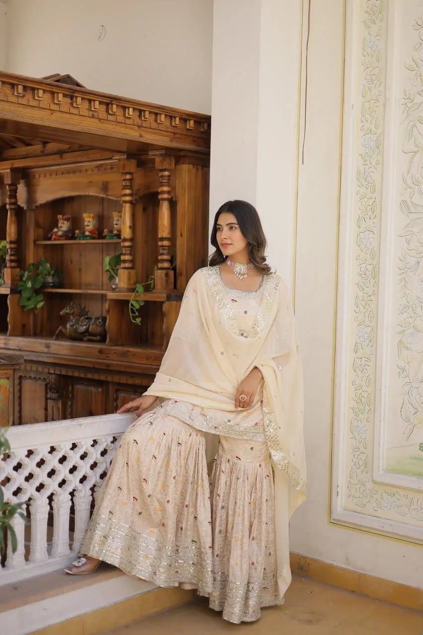 Kurta Gharara Set