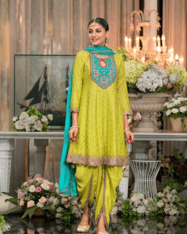 Yellow Designer Salwar Suit for Wedding