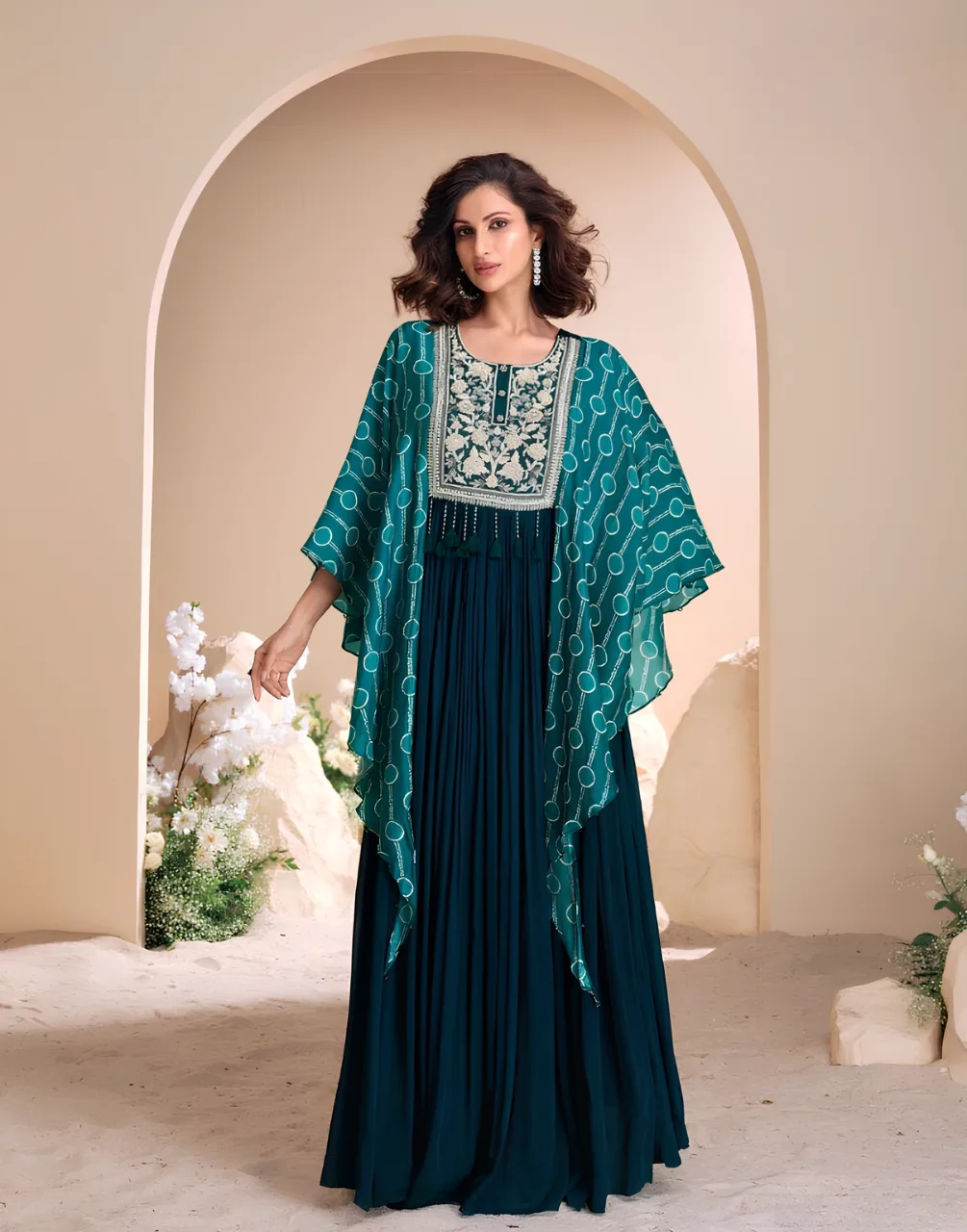 Fancy gown for women online shopping