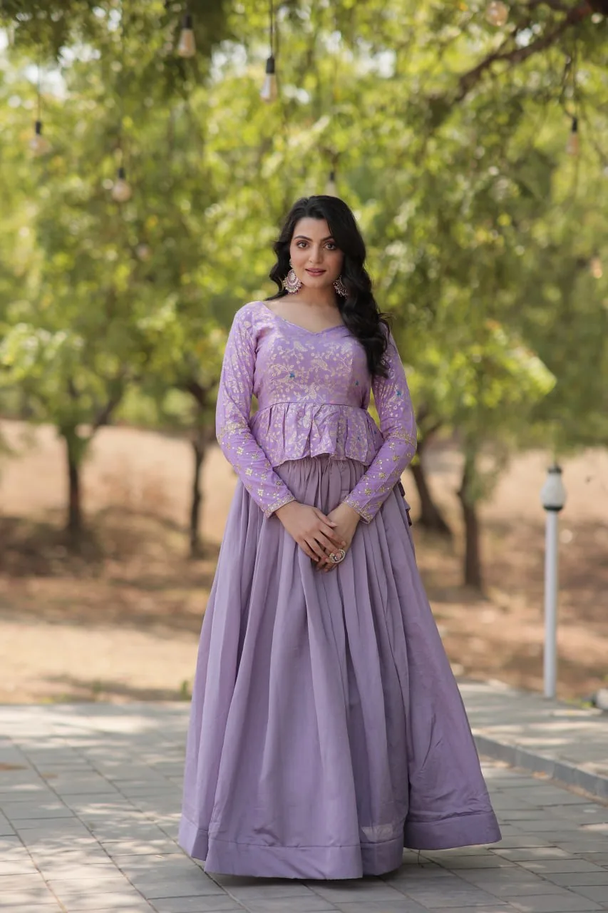 Buy Purple Lehenga Choli Online Shopping