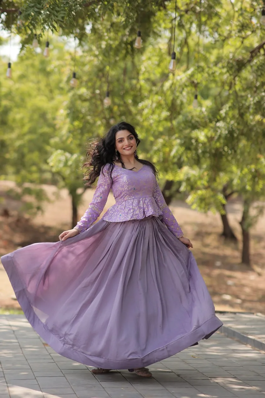 Buy Purple Lehenga Choli Online