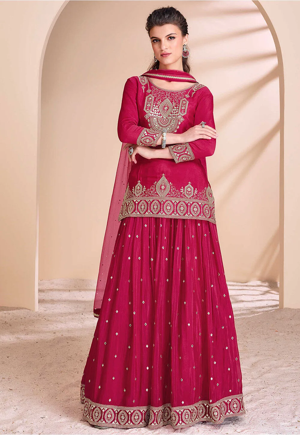 Designer Salwar Palazzo Suit