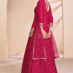 Pink Designer Salwar Plazo Suit