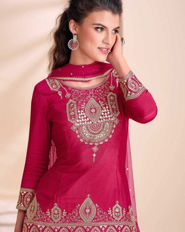 Rani Designer Salwar Plazo Suit