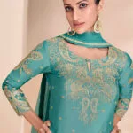 Designer Palazzo Suit for Wedding and Sangeet