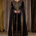 Velvet Anarkali Suit for Night Events Online Shopping