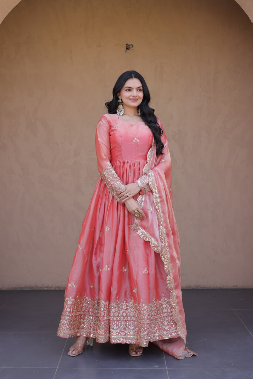 designer gown with dupatta designer gown with dupatta